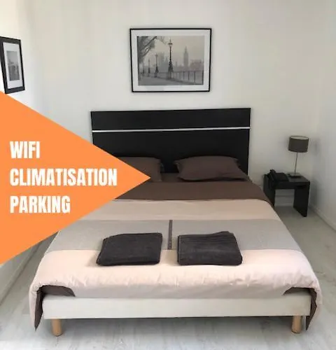 公寓 Le Fitness & Business - Airbus -piscine 圖盧茲